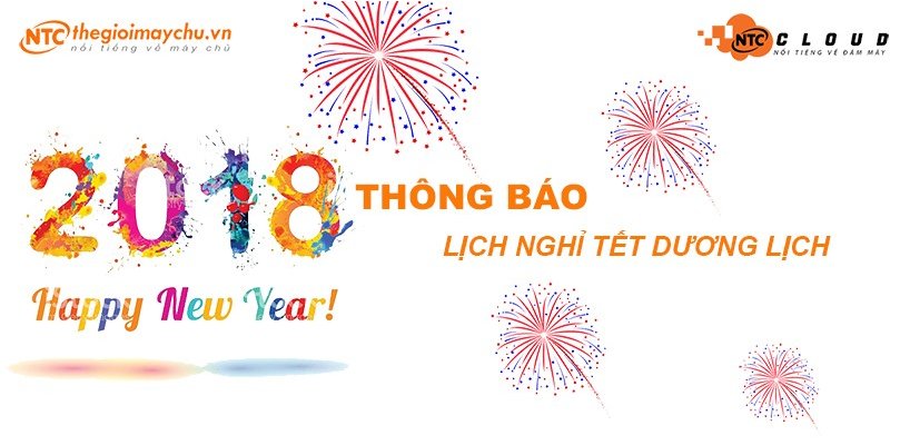 Thông Báo - Lịch Nghỉ Tết Dương Lịch 2018